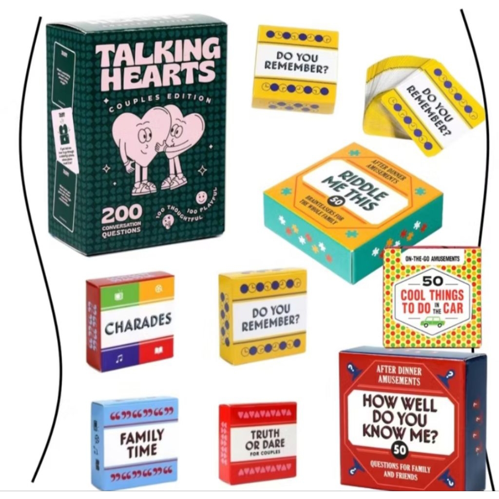 Kartu game Mini permainan seru, kartu permainan keluarga