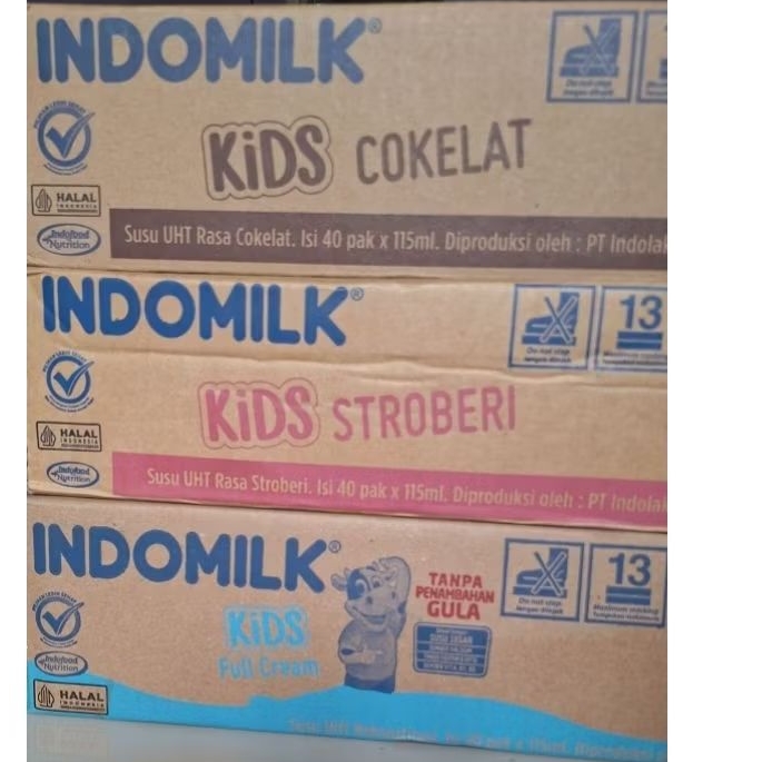 susu indomilk kotak 115ml 1 dus (40pcs)