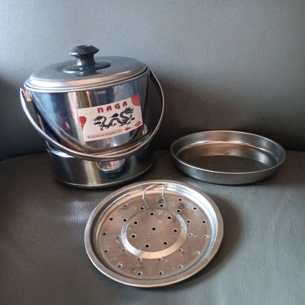 Rantang Camping Nesting Masak Nasi Stainlesteel