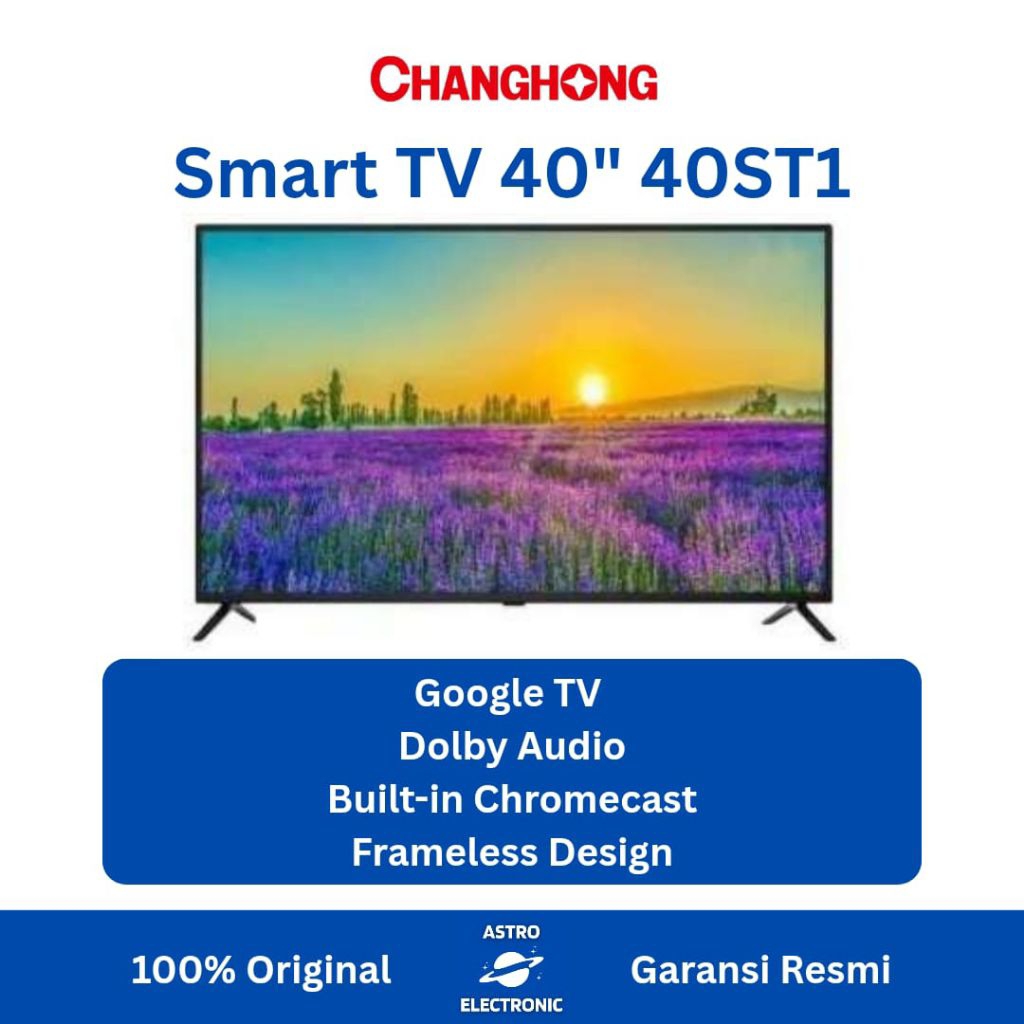 CHANGHONG 40ST1 FULL HD GOOGLE TV 40 Inch