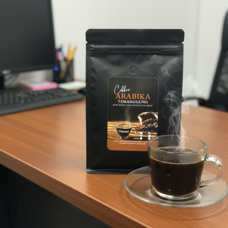 Kopi Bubuk / Kopi Arabika Temanggung Bubuk Halus / Halal