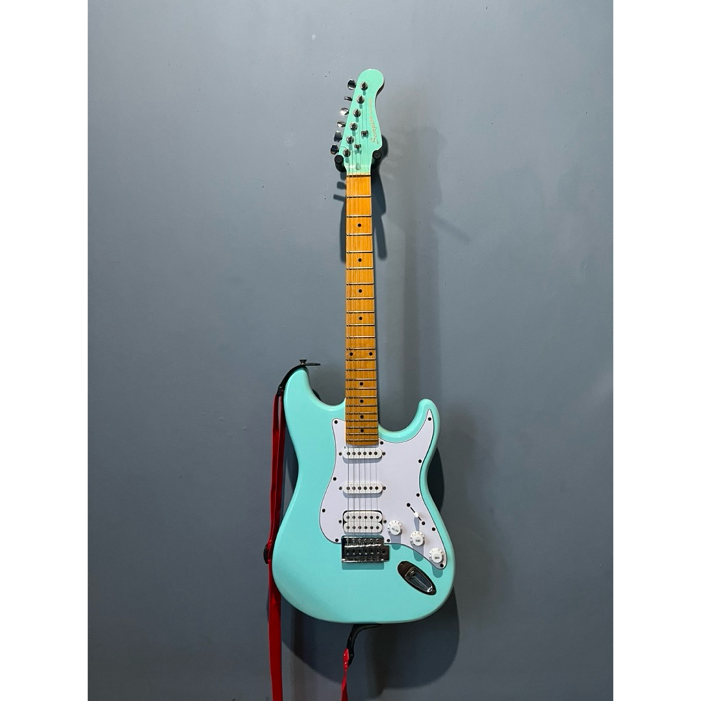 gitar listrik scorpion ss120 bonus ampli mini