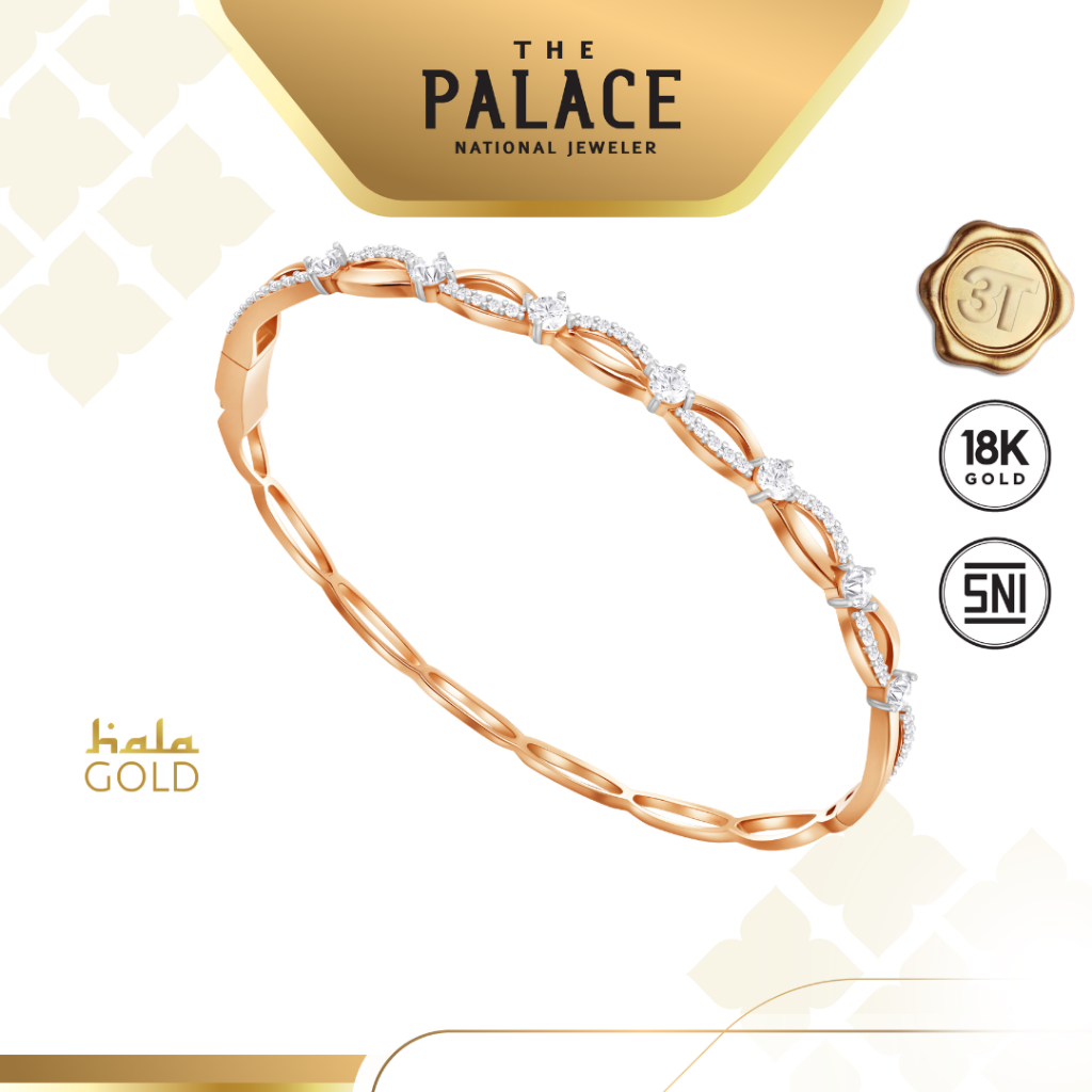 Hala Gold Pesona Bangle / Gelang Tangan