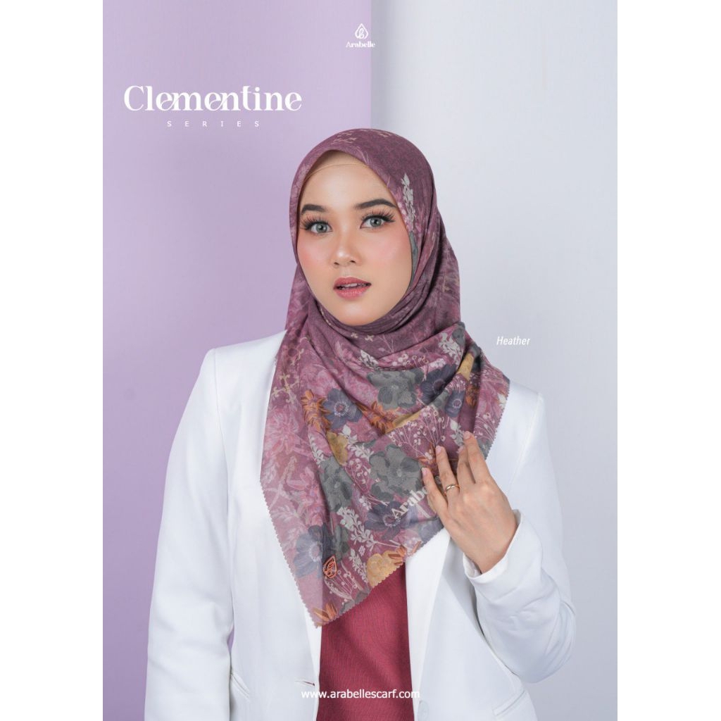 Arabelle Scarf Official/Clementine Series Scarf/Kerudung Terbaru Arabelle