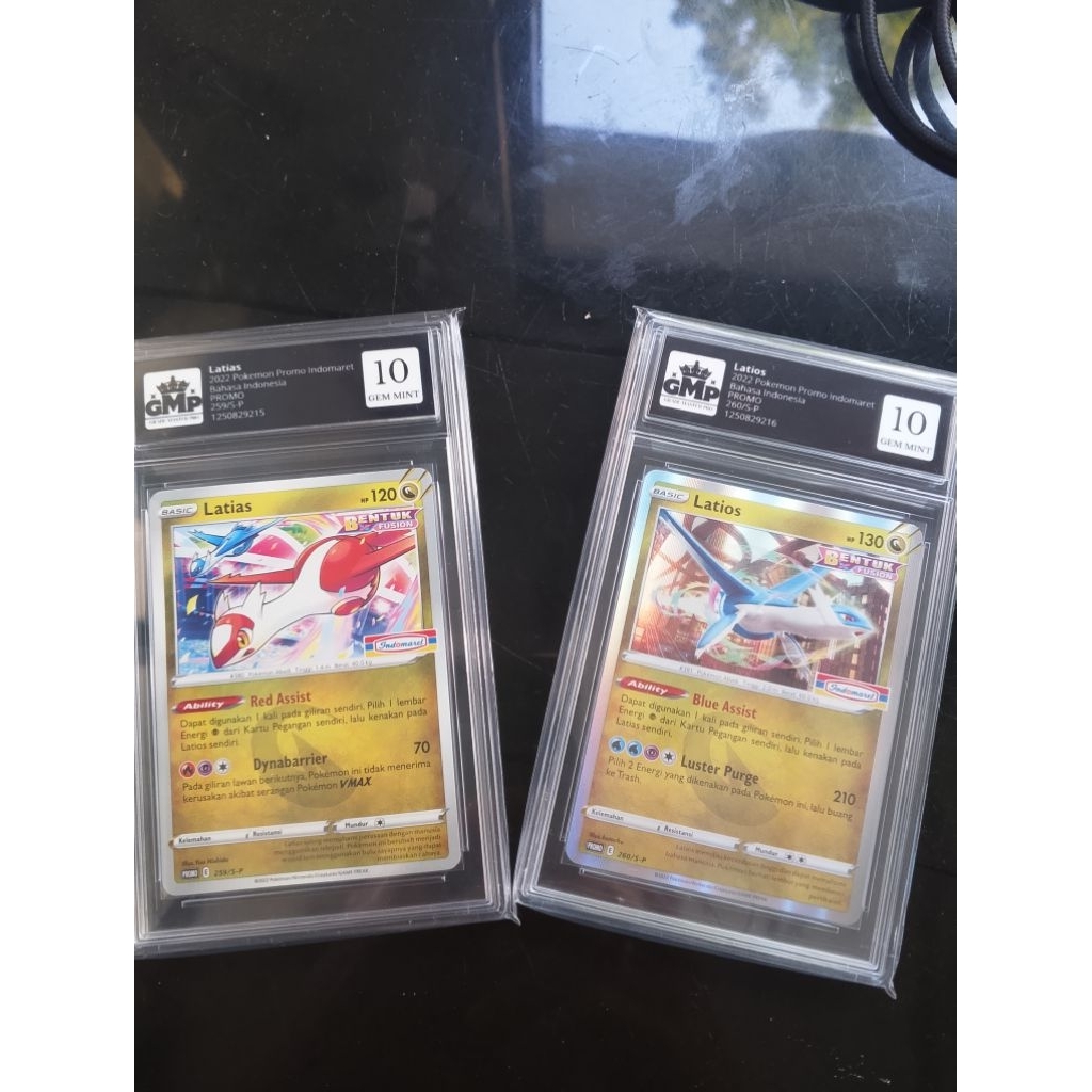 Pokemon TCG LATIOS & LATIAS Indomaret promo GMP10