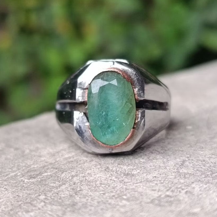 Jamrud Natural Emerald Beryl Simpel Stylish