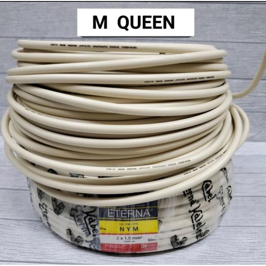KABEL ETERNA 2 X 1.5MM NYM / KABEL 2 X 1.5MM NYM HARGA PERMETER BAGUS