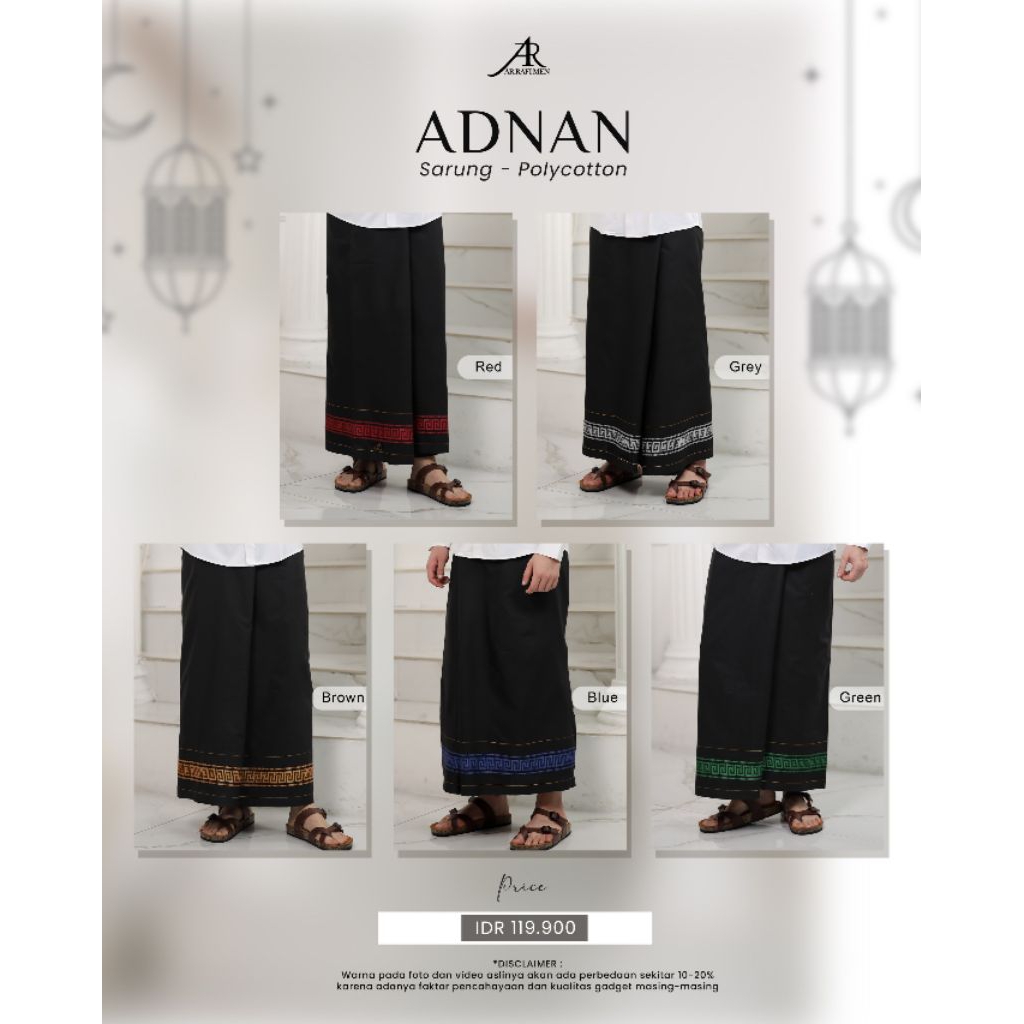 SARUNG ADNAN TERBARU BY ARRAFI ORI