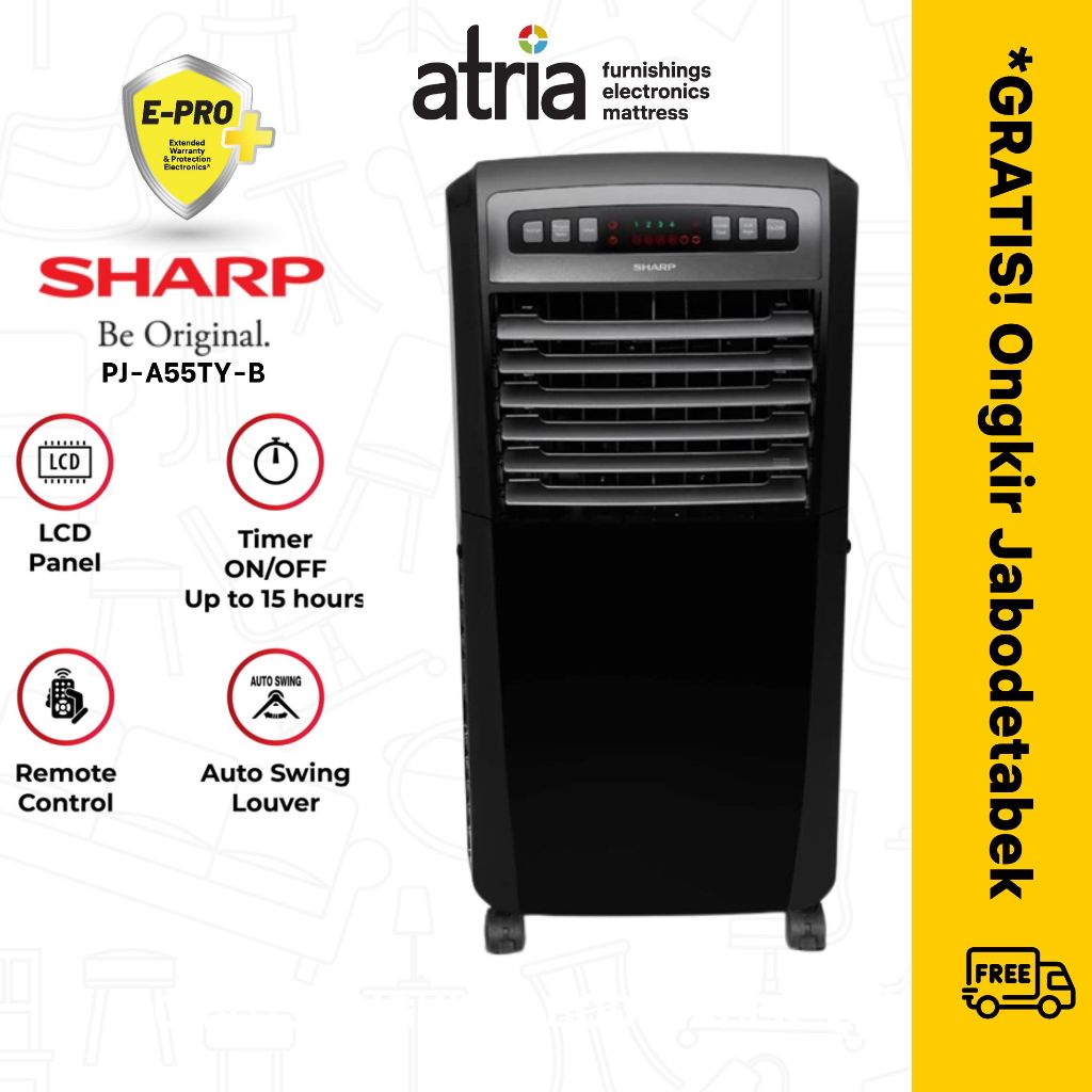 Sharp Air Cooler - PJ-A55TY-B