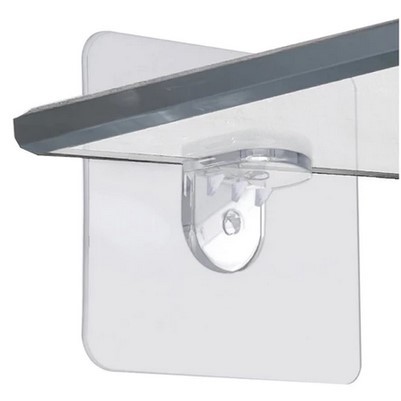 Hook Siku Ambalan Tempelan Penahan Lemari Kuat Kokoh Model L / Hook Ambalan Gantungan Tempelan Siku 