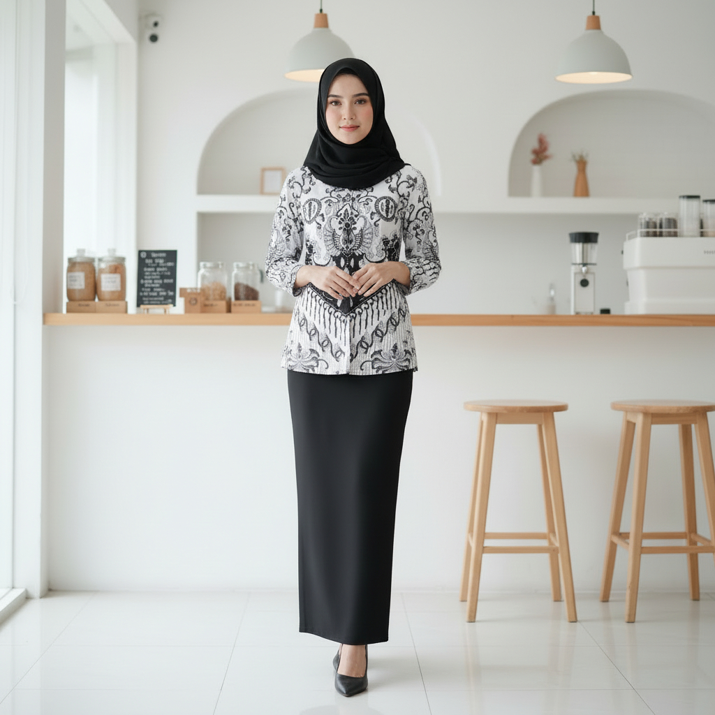 Batik PGRI pria wanita terbaru 2026 lapisan furing bahan atasan PGRI terbaru baju PGRI terbaru