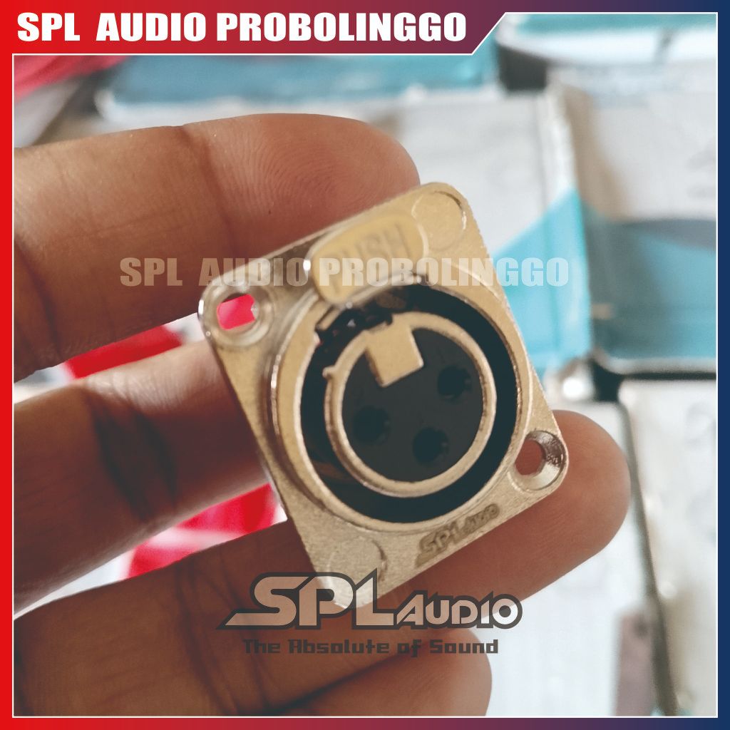 Soket Speakon SPL Audio GCE 104 Spikon Original Berkualitas Tinggi