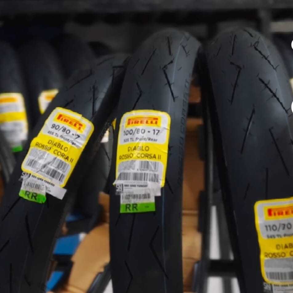 BAN PIRELLI DIABLO ROSSO CORSA 2 ( 90/80-14 / 90/80-17 / 100/80-17 / 110/70-17 ) Ban Soft Compound P