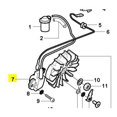 Husqvarna Ignition Coil For 3120XP