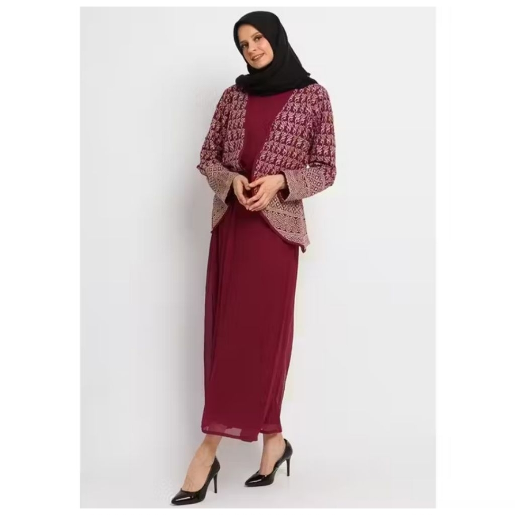 Gamis PURICIA Premium ORI by Hassenda Size XL New.(Bahan Berlapis & Tebal)