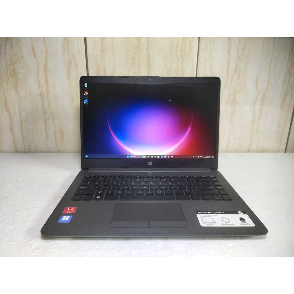 Hp 245 G9 AMD Ryzen 3-5425U Ram 16GB Ssd 256GB Layar QHD Seri Gaming Mulus [B64]