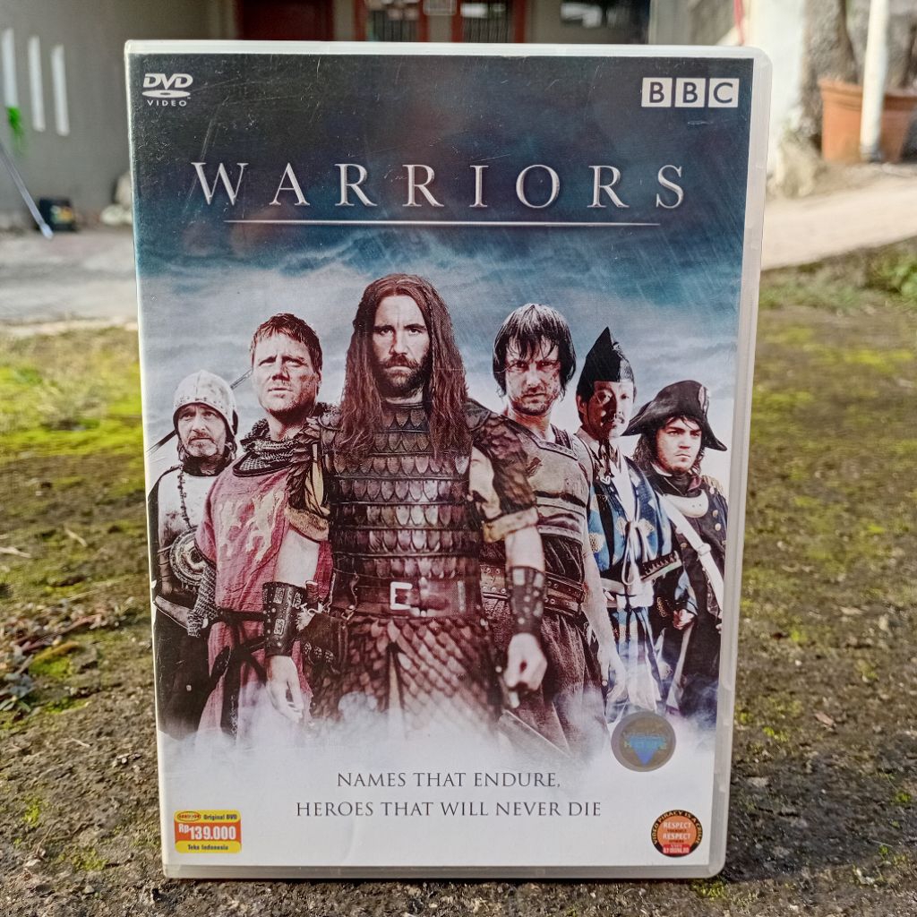 DVD Heroes and Villains (Warriors) James Saito 2007 English Audio Teks Indonesia Original BBC Worldw