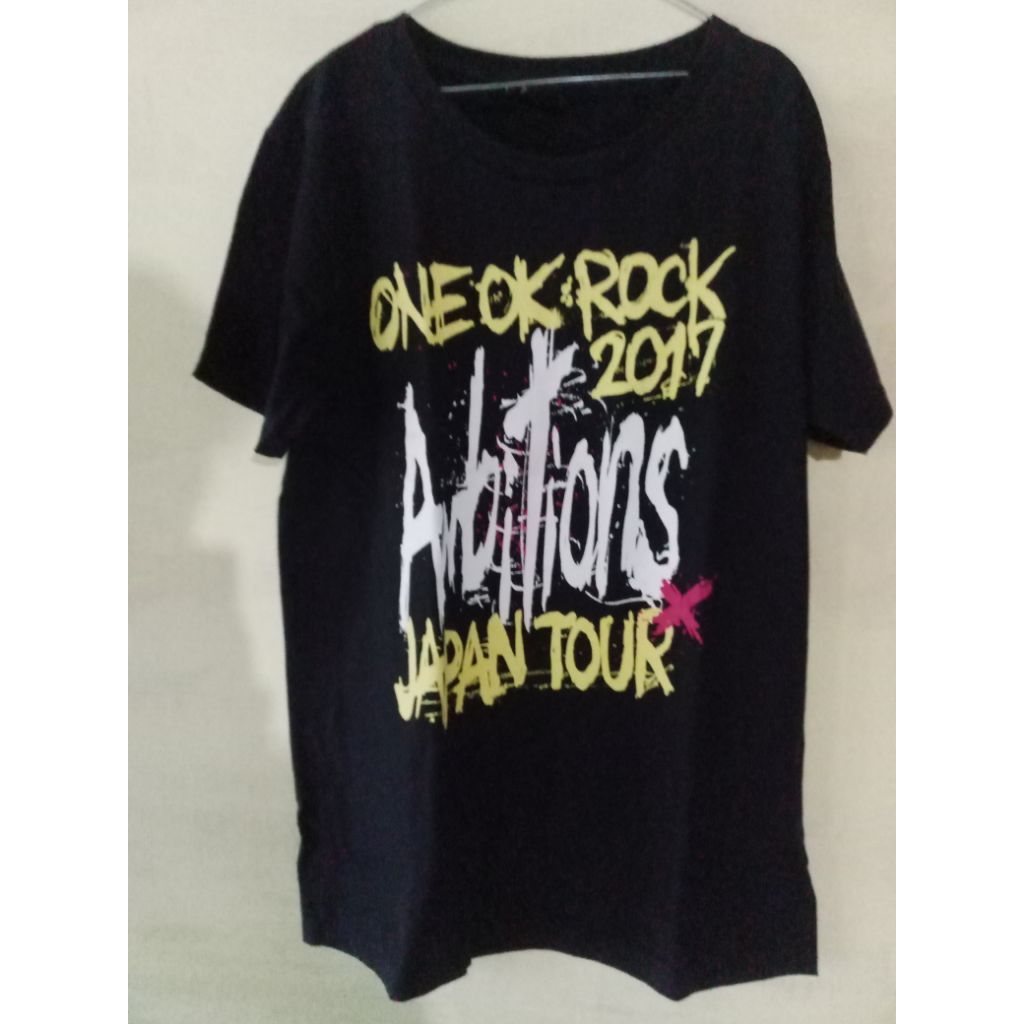 kaos band one ok rock tour 2017