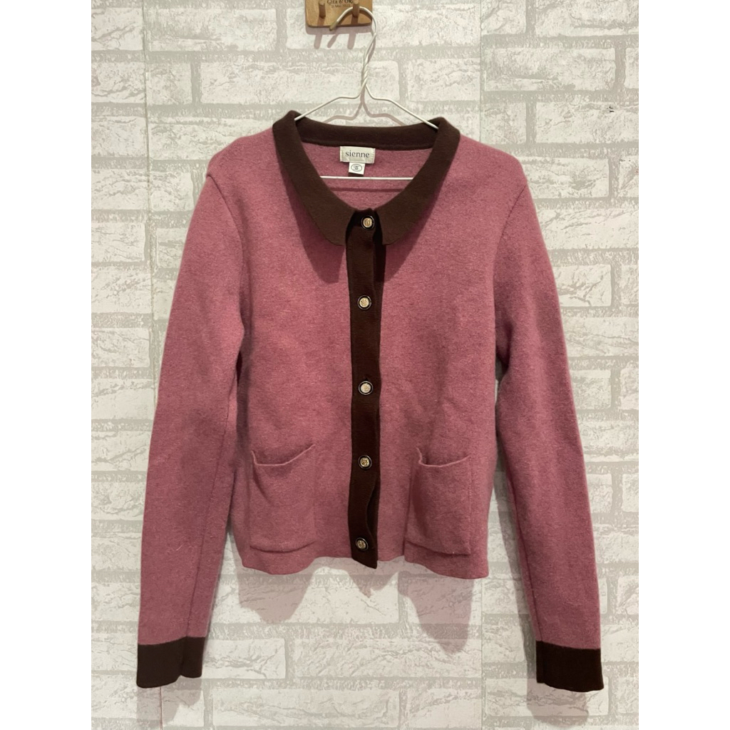 preloved cardigan sienne