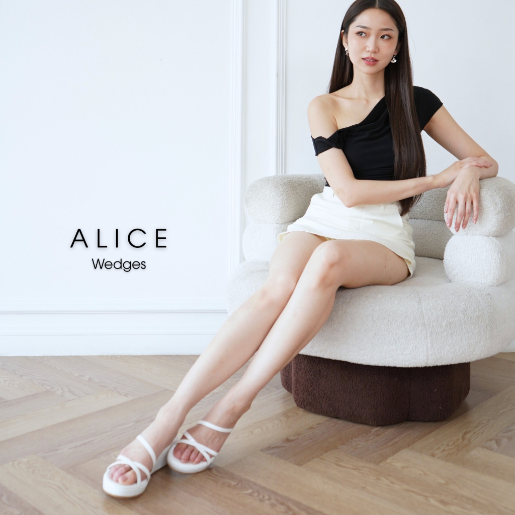 LiliMarleen | Alice Wedges | Wedges Wanita | Wedges 5cm