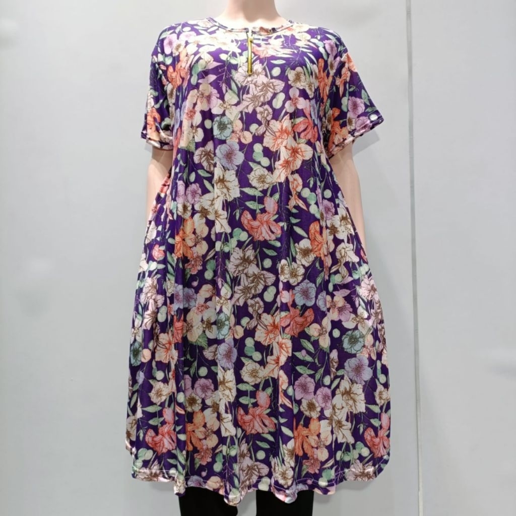 Dress  Hazkia Super Jumbo jersey korea ld 120-160 CM