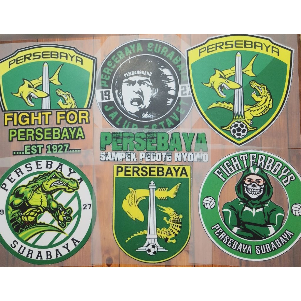SABLON DTF PERSEBAYA SURABAYA TINGGAL PRESS