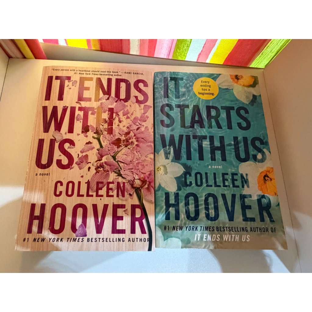 preloved colleen hoover it starts with us it ends with us novel