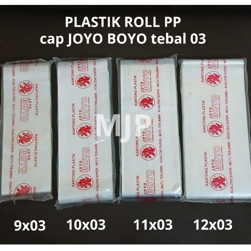 Plastik Roll PP Joyo Boyo 9x03 sd 12x03