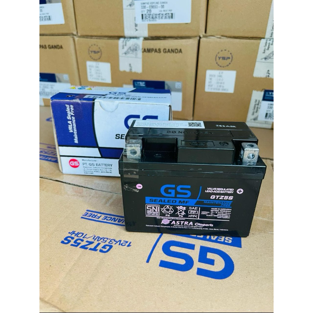 Aki Kering GS GTZ5S Aki Accu Kering GS GTZ5S