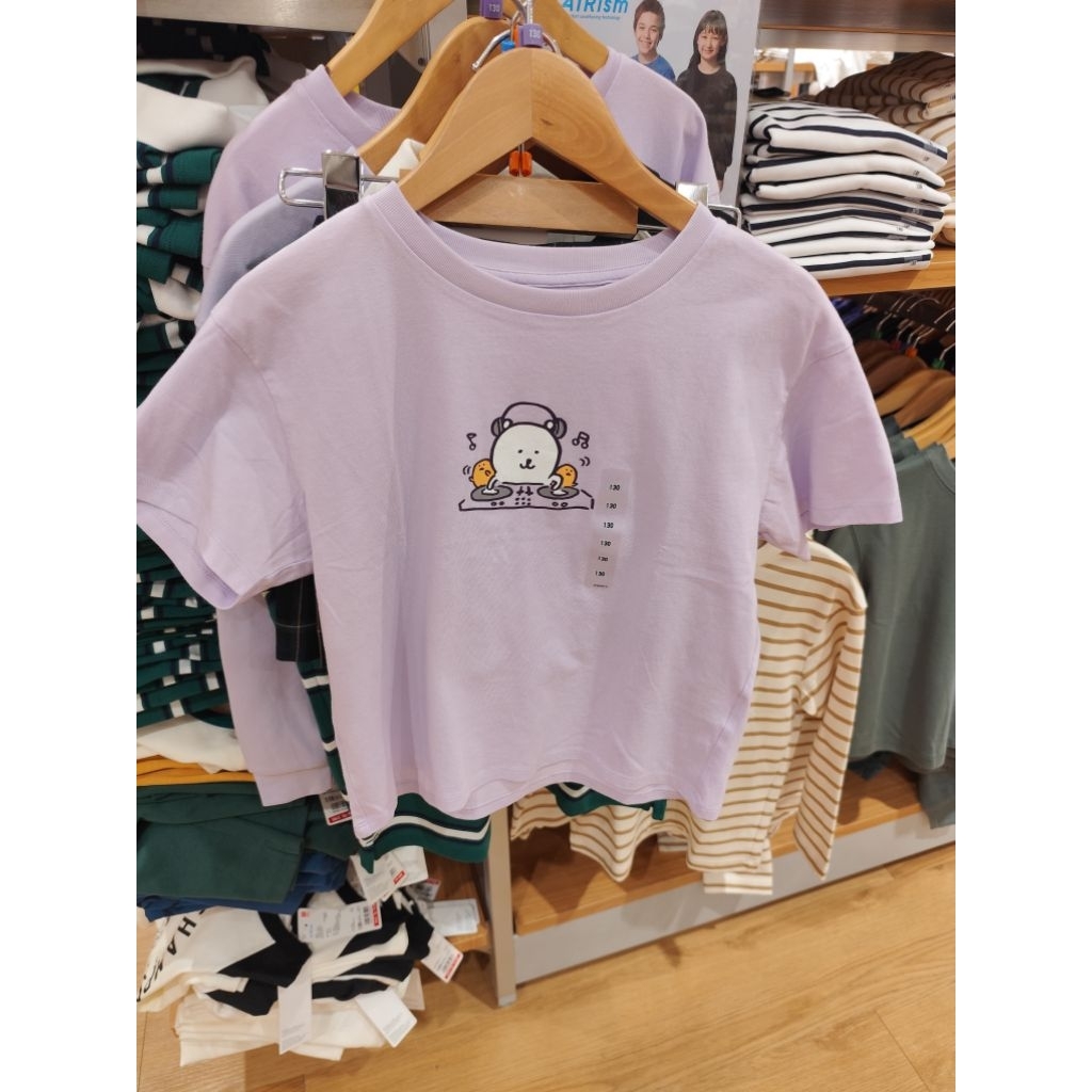 Kaos UT Chiikawa & Joke Bear Anak Uniqlo (Unisex)