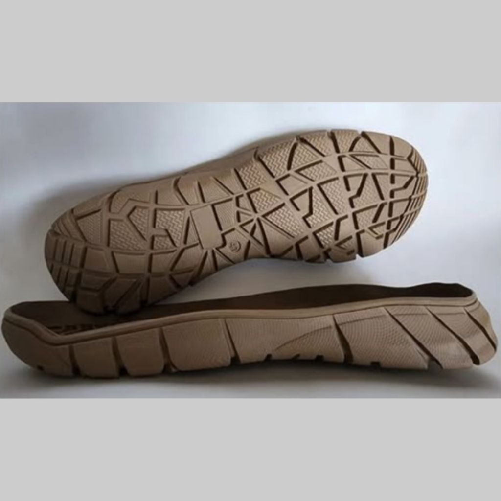 Sol Sepatu PDL GM 04 Mocca Bahan PVC Ringan dan Super Awet - Outsole Sepatu Boot TNI POLRI Security 