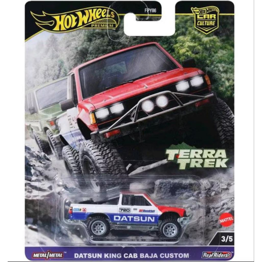 Hot Wheels Premium Terra Trek Datsun King Cab Baja Custom