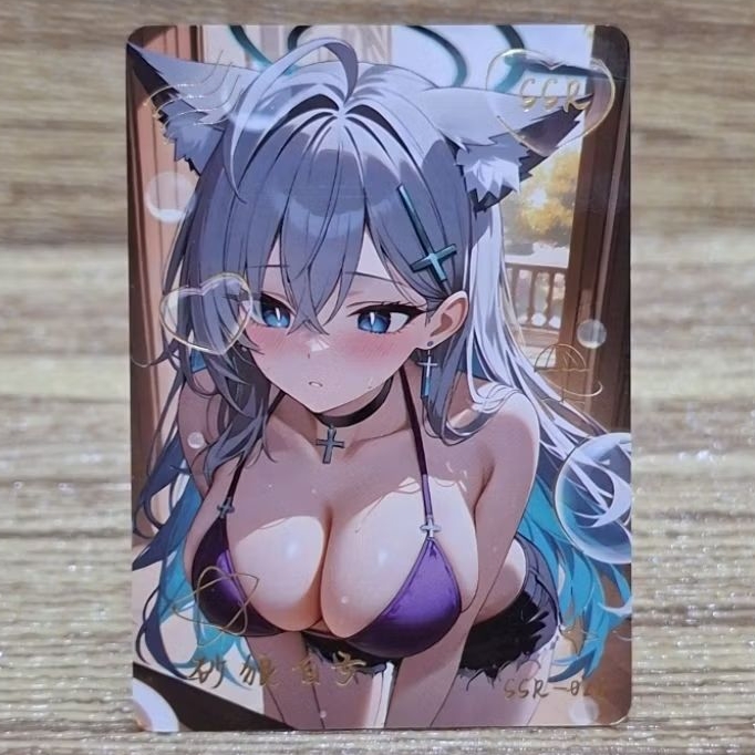 Kartu CCG Goddess Blue Archive Shiroko Terror SSR