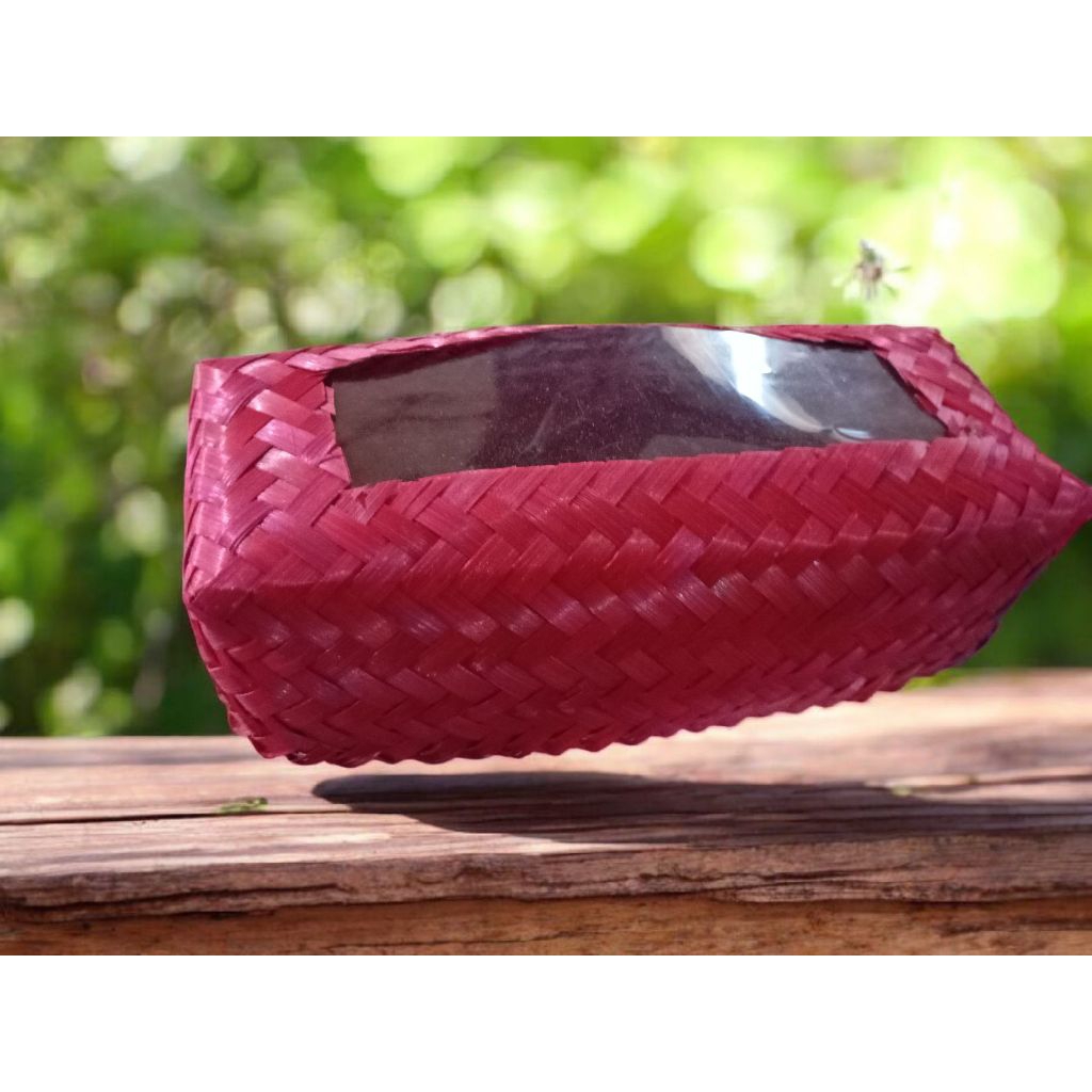 Besek anyaman bambu anyaman besek kemasan makanan tradisional