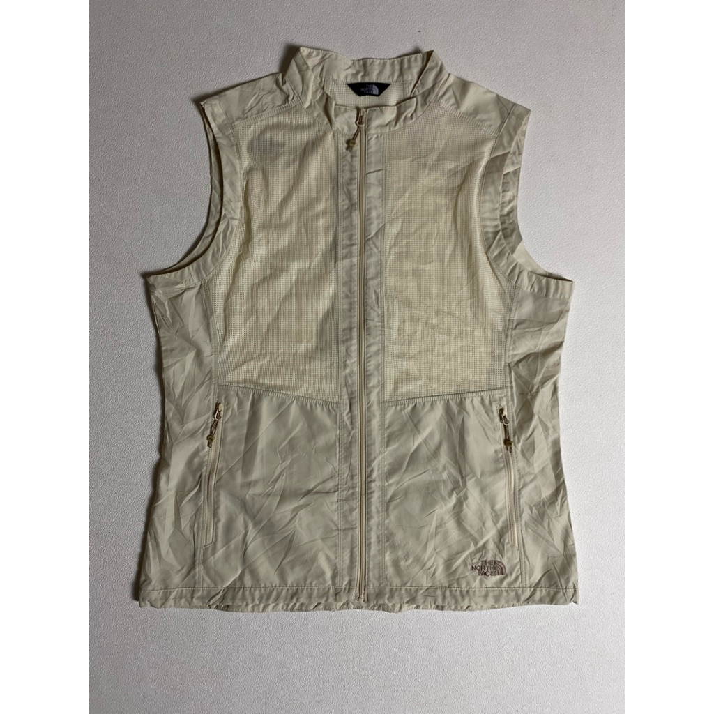 The North Face mesh vest beige, fishing vest