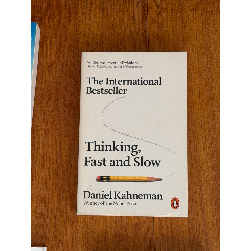 preloved thinking fast and slow daniel khaneman novel
