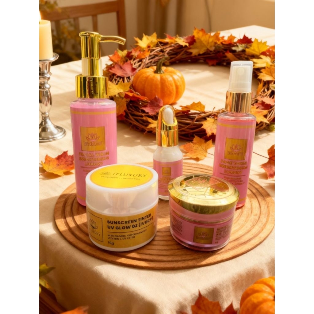 Paket wajah IPLUXURY NEW BPOM dan ecer cream bpk ipung skincare original