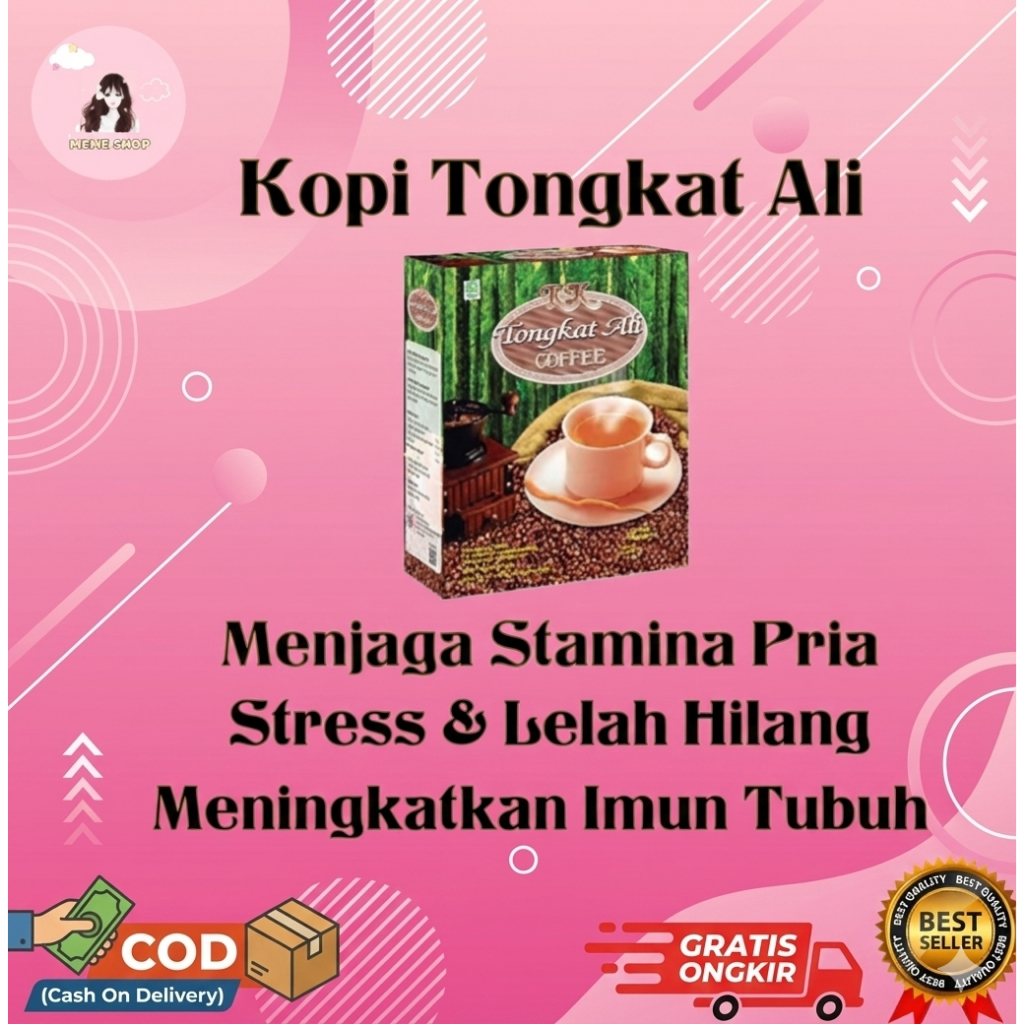 KK Coffee Tongkat Ali Kopi Tongkat Ali minuman kesehatan KK Indonesia