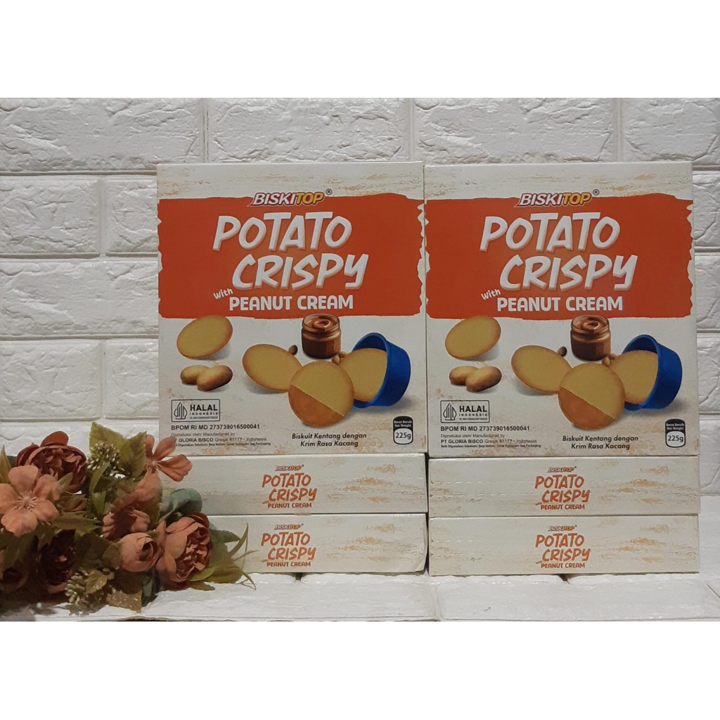 BISKITOP POTATO CRISPY PEANUT CREAM