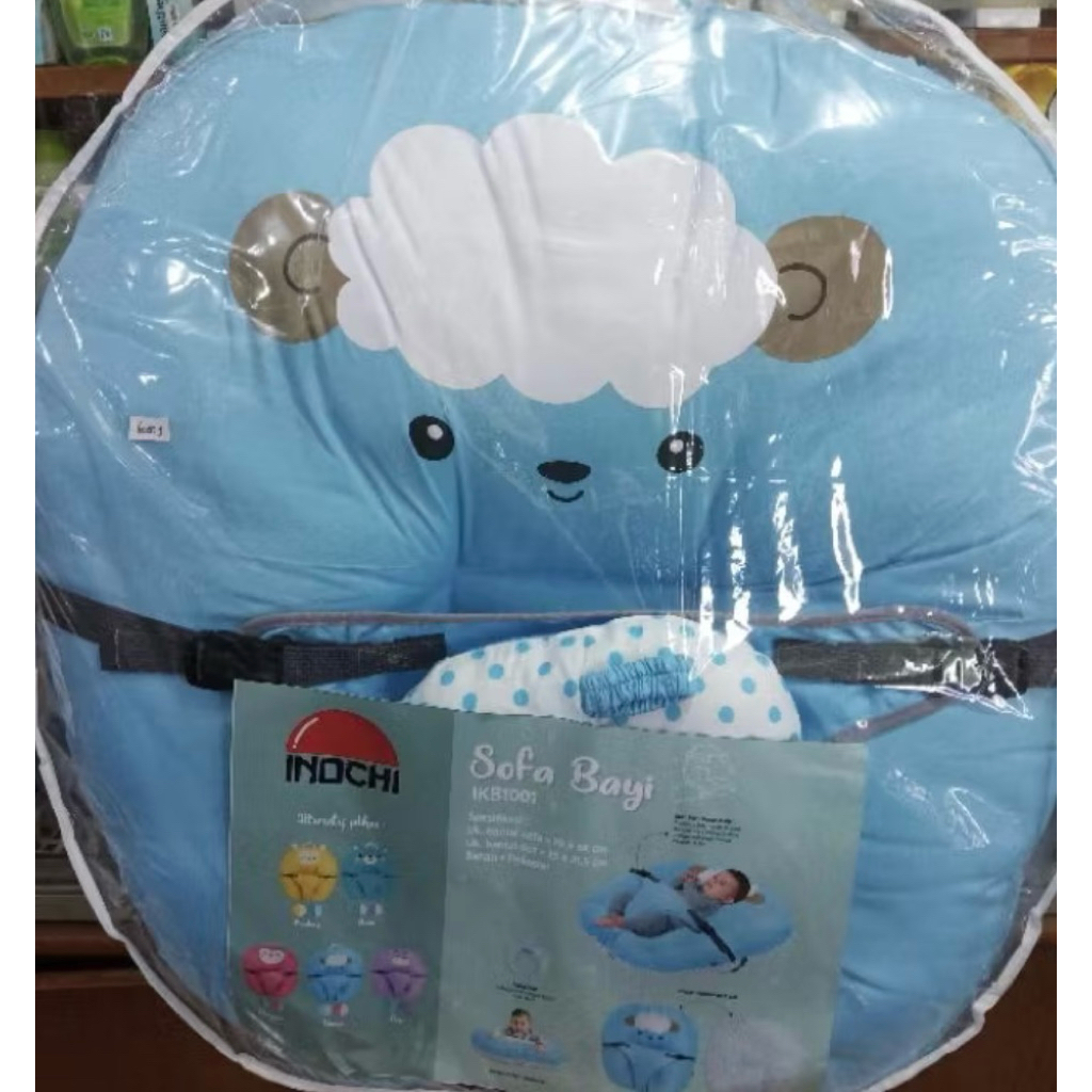 sofa bantal bayi mrk inochi, ada pengamannya