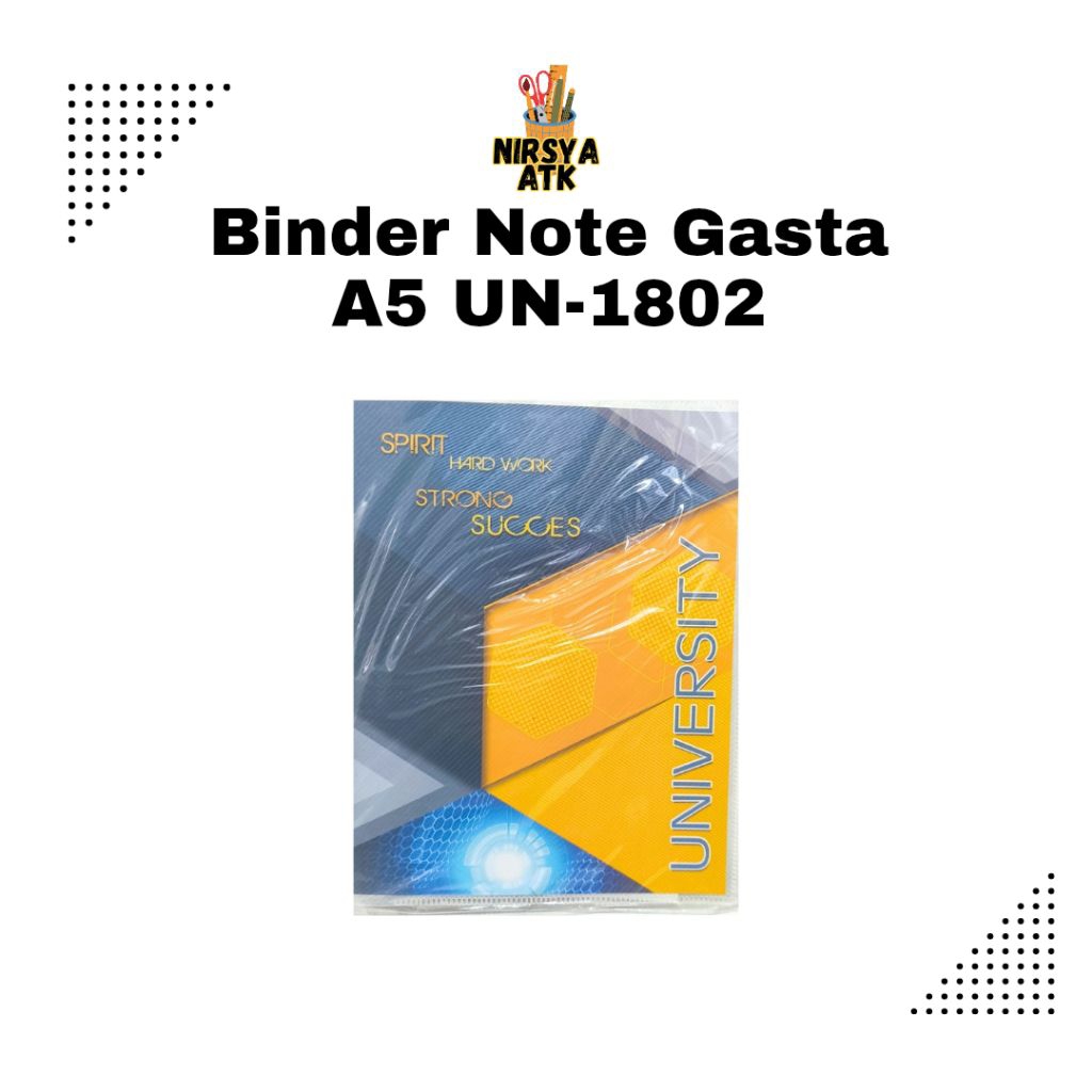 Binder Note Gasta A5 UN-1802
