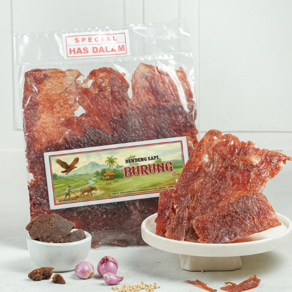 Dendeng Sapi (Has) cap Burung Elang 250 gram | Boyolali