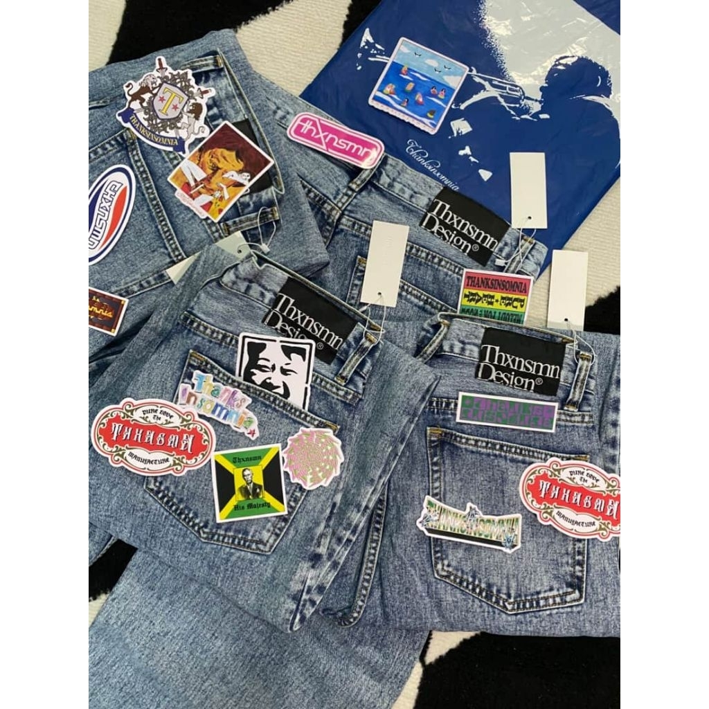 Denim Pants Thanksinsomnia Ginna Og Blue new segel