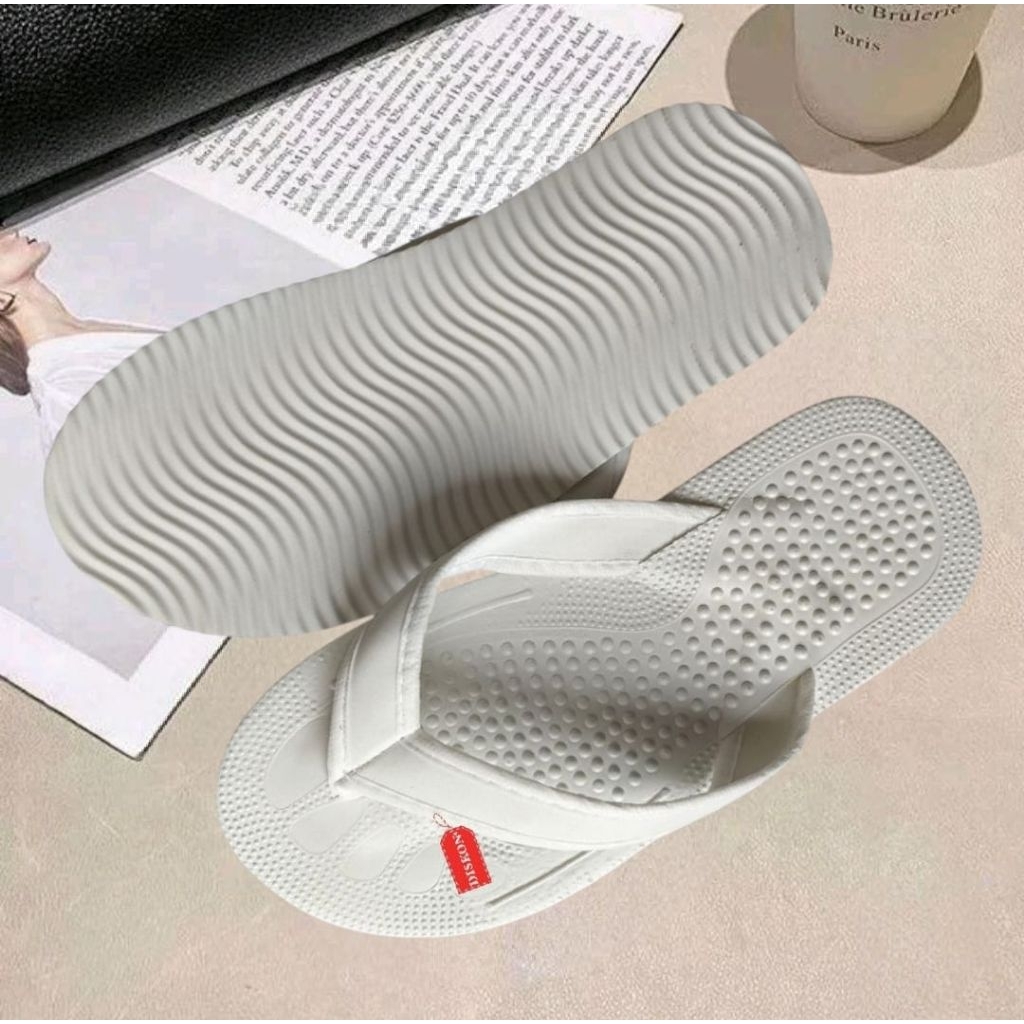 slippers /sandal lantai / sandal hotel busa Hitam