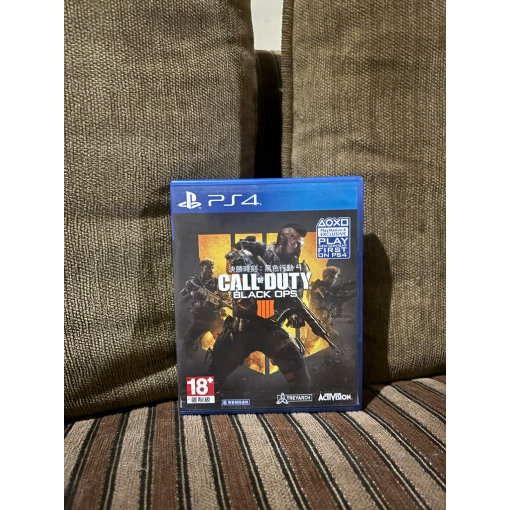 Bd Kaset Call Of Duty Black Ops 4 IIII Ps4 Games Playstation 4 Game Fps Shooter Perang