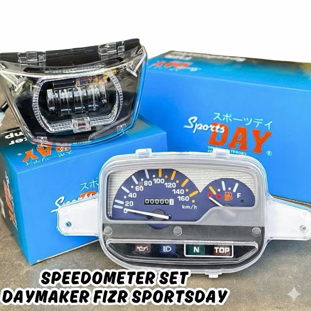 Speedometer Set Lampu Depan Led RGB Yamaha FIZR Sports Day Spido Plus Lampu Depan Biled F1ZR RGB Imp