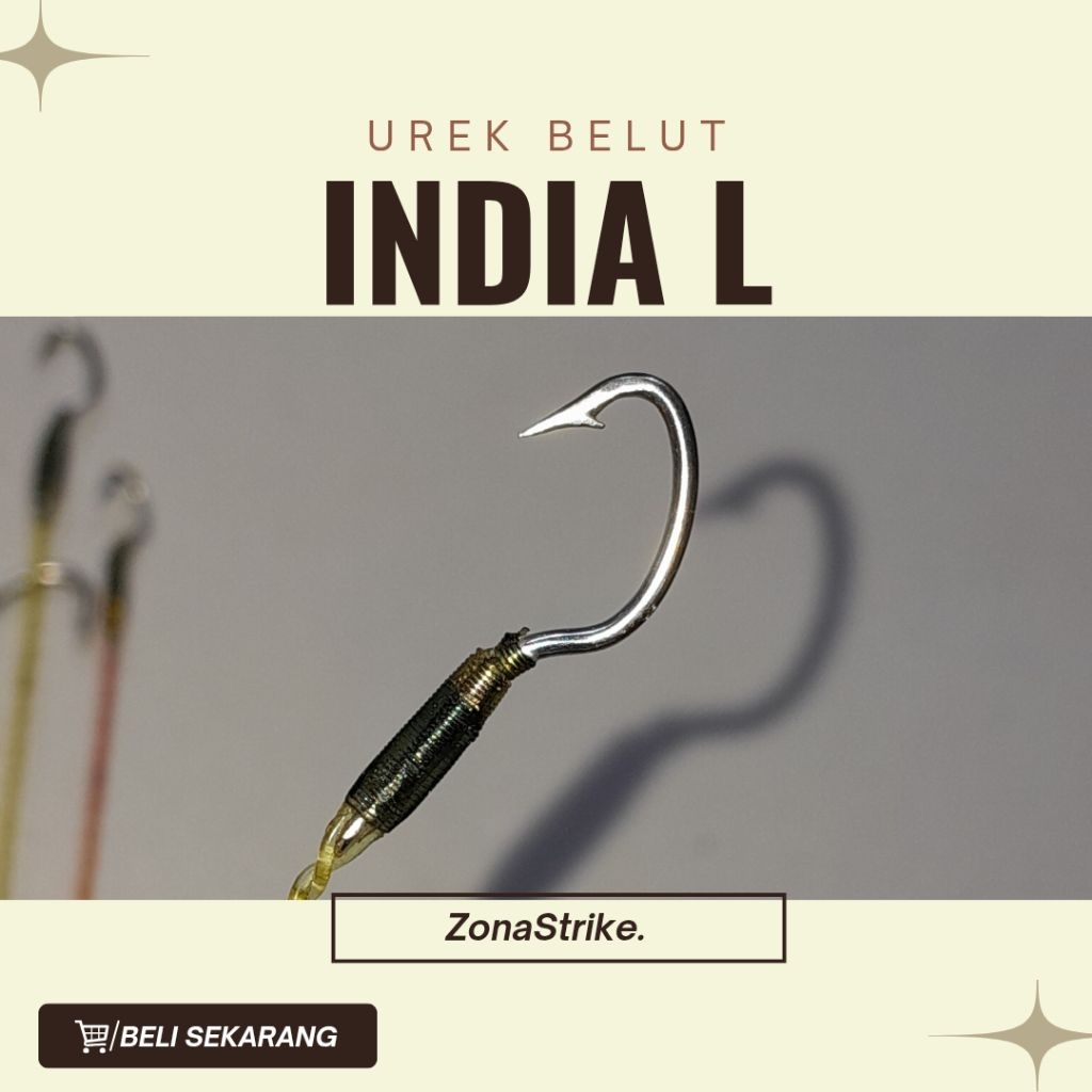 Urek Belut Pancing Belut India Ukuran L
