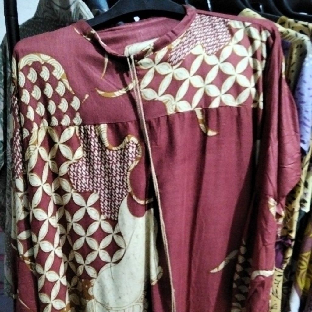 Baju Muslim Wanita Bahan Katun atau Rayon Ukuran Jumbo, Nyaman dan Modis untuk Aktivitas Sehari-hari