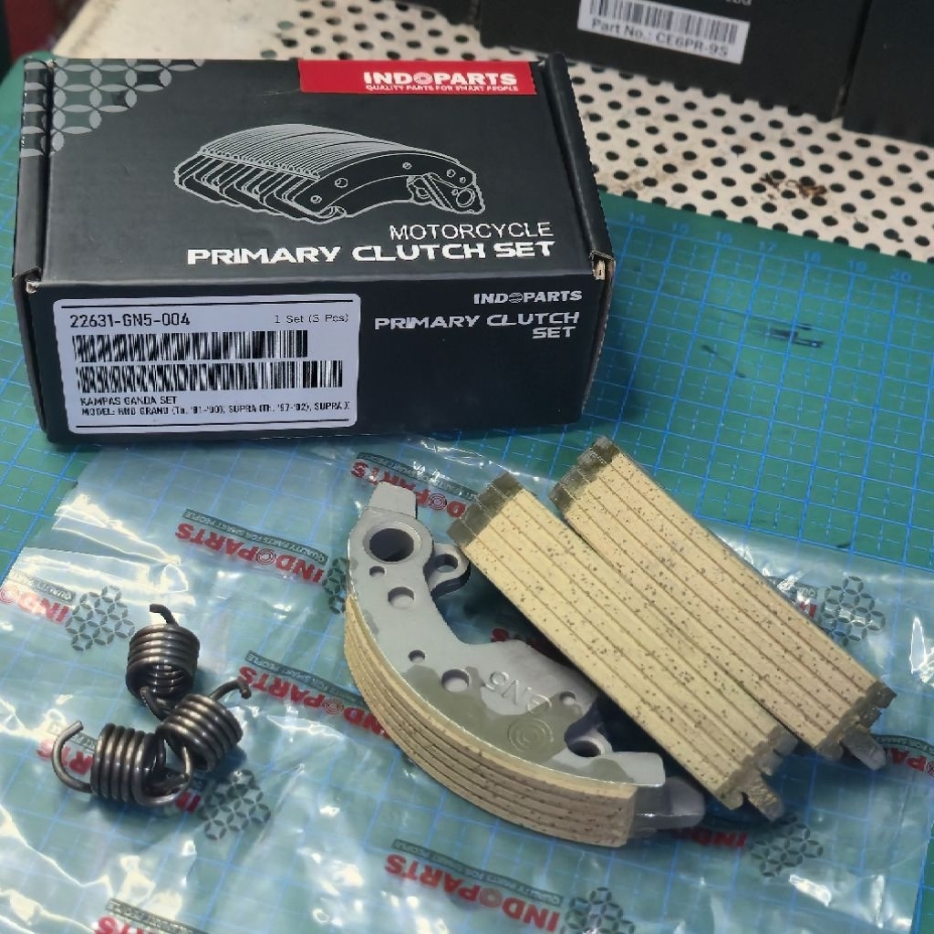 KAMPAS KOPLING OTOMATIS GANDA HONDA GN5 HONDA GRAND SUPRA SUPRA X ORIGINAL INDOPARTS