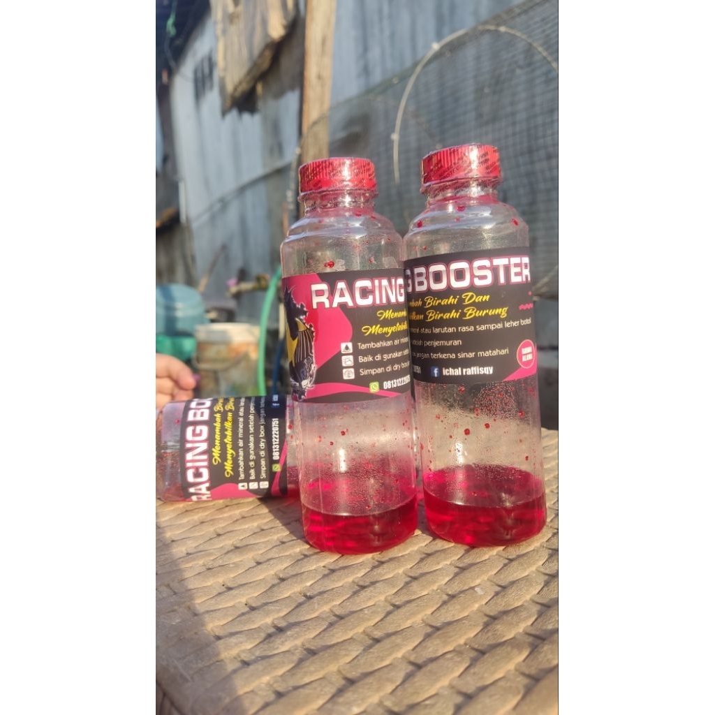 Racing booster doping sogon harian dan lomba